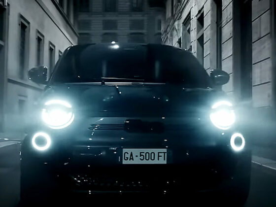 Fonte immagine spot on YouTube - Fiat | 500e Giorgio Armani Collector’s Edition